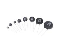 Qaonsciug Lot de 100 résistances de thermistance 4D11 11 mm Limiteur de courant d'appel Capteurs de température Résistance haute sensibilité