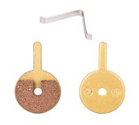 Qaonsciug Lot de 2 plaquettes de frein hydrauliques en métal haute performance pour les amateurs de cyclisme sur route