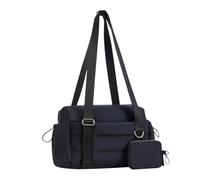 Qaonsciug Lot de 2 sacs d'entraînement sportifs avec plusieurs poches en polyester avec sangle réglable ergonomique pour le rangement de la salle de sport