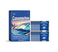 Qaonsciug Lot de 20 pastilles nettoyantes effervescentes à dissolution rapide pour pare-brise de voiture, nettoyage effervescent, facile à utiliser, répulsif à l'eau