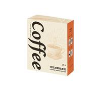 Qaonsciug Lot de 25/50 sacs jetables jetables en papier filtre à café intérieur durable