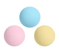 Qaonsciug Lot de 3 balles interactives pour chaton - Pour nettoyer les molaires et les dents