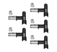 Qaonsciug Lot de 5 buses de pulvérisation sans air - Installation facile - Design antibûche - Convient pour la plupart des pulvérisateurs de peinture, meubles