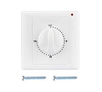 Qaonsciug Minuterie Numérique Minuterie Compte À Rebours Interrupteurs Commande Couvercle Prise Mise Hors Tension Automatique Interrupteurs Horaires Mécaniques