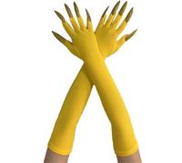 Qaonsciug Mitaines Longues Effrayantes Du Diable 2 Pièces Gants De Faucheurs À Main Pour Divers Costumes Équipement D'halloween Unisexe