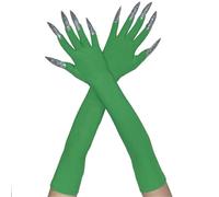 Qaonsciug Mitaines Longues Effrayantes Du Diable 2 Pièces Gants De Faucheurs À Main Pour Divers Costumes Équipement D'halloween Unisexe