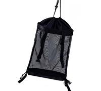 Qaonsciug Organiseur de chariot de golf portable à pousser et à tirer, sac d'extension arrière avec cordon de serrage, facile à utiliser, récipient réglable pour balles de golf