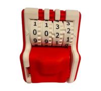 Qaonsciug Ouvre-bière mécanique avec compteur d'utilisation Design compact 12,7 cm pour barman et brassage de la consommation de bière