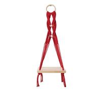 Qaonsciug Panier à suspendre pour intérieur et extérieur - En corde de coton - Pour économiser de l'espace - Support d'affichage portable à des fins décoratives