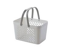 Qaonsciug Panier de salle de bain avec organisateur de rangement Égouttoir creux pour la maison Salle de bain Shampooing Lotion