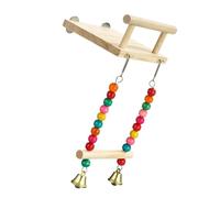 Qaonsciug Perchoir pour oiseaux - Support molaire pour perroquets, conures, perruches, griffoirs pour petits et grands jouets