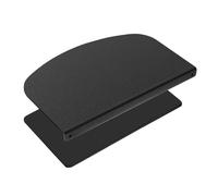 Qaonsciug Plaque de montage en acier renforcé compatible avec la plupart des supports de moniteurs C Pinces d'installation Support rembourré antidérapant