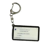 Qaonsciug Porte-clés artistique en acrylique pour clés, porte-monnaie, cadeau unique pour les personnes aimées, amis, porte-clés en acrylique, C, taille unique