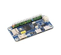 Qaonsciug RP2350B Carte de développement PSRAM Circuit Affichage Sortie USB Host 40 broches GPIO Type-C Carte de développement de contrôle de mémoire externe