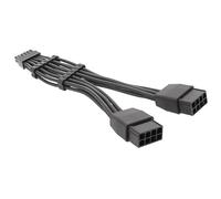 Qaonsciug RTX3080 RTX3090 Carte graphique 12 broches 8 broches femelle 12 broches Adaptateur mâle