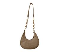 Qaonsciug Sac à bandoulière multifonction pratique et élégant pour les aisselles, sac à main pour différents paramètres, sacs à main en feutre pour femmes, kaki, One Size