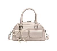 Qaonsciug Sac à bandoulière tendance avec breloque décorative, sac à main en cuir PU, sac à bandoulière élégant pour le shopping décontracté et les rendez-vous, sac à main en cuir PU de grande