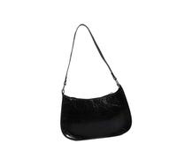 Qaonsciug Sac à bandoulière tendance pour femme en cuir synthétique pratique pour le travail ou les loisirs rétro, Noir , One Size