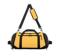 Qaonsciug Sac de sport étanche avec compartiment à chaussures et poches humides, sac de voyage avec bandoulière
