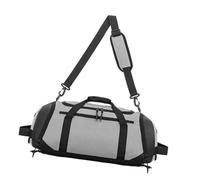 Qaonsciug Sac de sport étanche avec compartiment à chaussures et poches humides, sac de voyage avec bandoulière