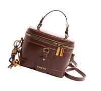 Qaonsciug Sac seau élégant pour femme - Sac à main tendance - Messagers rétro assortis - Pour voyage - Bandoulière assortie pour femme - Sac à main élégant, marron, One Size
