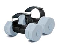 Qaonsciug Sangle de fitness réglable en nylon pour cheville ergonomique pour entraînement de résistance musculaire, poids léger