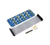 Qaonsciug Stack HAT Carte d'extension GPIO 4B/3b 20 x 20 broches avec câble plat 40 broches RPi
