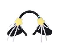 Qaonsciug Style HairPlush Bandeau oreilles de mouton Cosplay Costume Halloween Fête Coiffe Femme AnimeExpo Headwear
