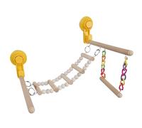 Qaonsciug Support multifonctionnel pour perroquets avec griffoir pour conure, inséparables, balançoires, hamacs debout