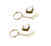 Qaonsciug Tiny USB CREATE Lecteur de cartes d'association Plan dense Large Accord Téléphones Tablettes PC Minuscule Dispositions Standard Global USB CREATE Lecteur de carte mémoire