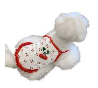 Qapayieg Vêtements De Petits Chiens - Gilet Doux, Mignon, Ajustable, Respirant,Vêtements de Petit Chiot - pour Action de grâce, Fêtes, Maison, Extérieur, Jardin, Promenade