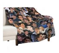 QapLWczK Dylan Star Obrien Couverture climatisée super douce en flanelle pour voyage ou extérieur, cadeau personnalisé pour bureau, canapé, 76,2 x 101,6 cm, style