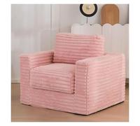QAQCDAHJI Canapé modulable Cloud, canapé de Salon Confortable et Moelleux, canapé en Velours côtelé recouvert de Mousse Haute élasticité, Assise Confortable, Convient au Salon et à la Chambre.(Pink)