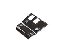 QAQMHVCVB 2 Pièces De Garniture De Cadre De Lampe De Lecture De Toit De Voiture En ABS Noir Grain De Bois Pour X1 E84 2011 2012 2013 2014 2015 (Carbon Look)
