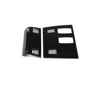 QAQMHVCVB 2 Pièces De Garniture De Cadre De Lampe De Lecture De Toit De Voiture En ABS Noir Grain De Bois Pour X1 E84 2011 2012 2013 2014 2015 (Glossy Black)