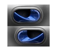 QAQMHVCVB Autocollants Décoratifs Pour Poignée De Porte Intérieure De Voiture Bol De Porte Intérieure Pour Mercedes Pour Smart 453 Pour Fortwo Pour Forfour (Blue)