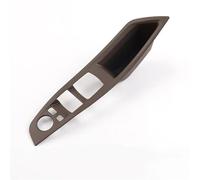 QAQMHVCVB Autocollants Pour Poignée Intérieure Voiture Panneau Porte Intérieure Revêtement D'habillage Accoudoir Pour Série 5 F10 F11 F18 2011 - 2017 LHD (1pc Main Mocha)