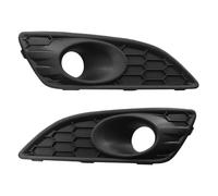 QAQMHVCVB pour Ford pour Fiesta 2013 2014 2015 2016 Grille De Protection Antibrouillard pour Pare-Chocs Avant 1 Paire D2BZ15266CB D2BZ15266GB