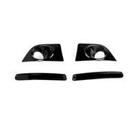QAQMHVCVB Pour Ford Pour Mustang 2010 2011 2012 2013 2014 Voiture Avant Feu Antibrouillard Couverture Garniture Décoration Autocollant Accessoires