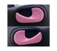 QAQMHVCVB Pour Mercedes Pour Smart 453 Pour Fortwo Pour Forfour Autocollants Décoratifs Pour Poignée De Porte Intérieure De Voiture Bol De Porte Intérieure (Pink)