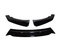 QAQMHVCVB pour Série 4 F32 F33 F36 420i 425i 430i 420d 435d 2013-2020 Becquet De Pare-Chocs Avant Diffuseur Réglage Becquets Avant(Gloss Black)