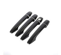 QAQMHVCVB Pour Subaru Pour Forester SJ 2013 2014 2015 2016 2017 2018 - Cache-poignées De Porte Extérieur Noir Brillant (Autocollant/Surmoulage)(No keyless entry)