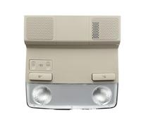 QAQMHVCVB Pour VW Pour Golf 5 6 Pour Tiguan Pour Passat B6 Lampe De Lecture Dôme Lampe De Plafond Avant Intérieure (Light Beige)