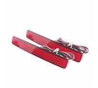 QAQMHVCVB Pour VW Pour T5 Transporter/Caravelle/Multivan 2003-2011 2x Réflecteur De Pare-chocs Arrière Rouge LED Feu Stop Arrière