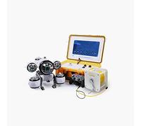 QAQQVQ Caméra d'action sous-Marine Compatible avec Le Boîtier De Commande Multifonctions Véhicule Vidéo Observation Et Prise De Vue sous-Marines 6 Propulseurs Caméra HD 1080P Passionné De Plongée