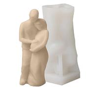 QARIDO Moule en silicone 3D pour mère et fille, sculpture en forme de maman, fille, moules pour argile, outils de pâtisserie, décoration de gâteaux, moule à glaçons en chocolat, moule à bougie