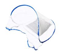 Qarmijaer Moustiquaire Portable Pliable Moustiquaire de Voyage -Up pour Lit Installation Gratuite-Moyenne Taille