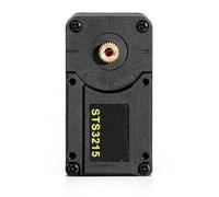 Qarmijaer Servi STS3215 7,4 V pour bras robotique SO-ARM100, couple élevé de 19 kg, servo bus intelligent Ttl programmable avec Fe-URT-1 pour rétroaction de couple de haute précision.