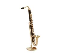 QASKLBN Modèle d'instrument de Musique modèle de Clarinette Basse Ornements Modèle d'instrument de Musique