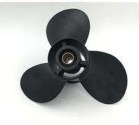 QASULER 10 1/4x14 15hp-35hp, for hélices Johnson, en Aluminium cannelée à 14 Dents, for Accessoires de Bateau, Marines Hélice de Bateau